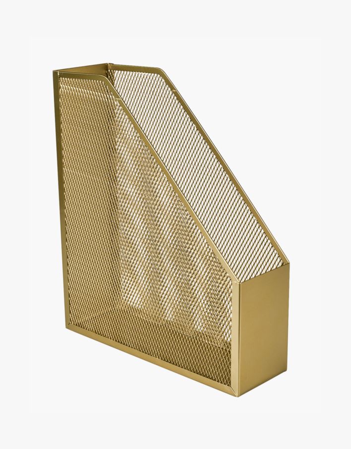 Tidskriftshållare guld - 28 cm guld - 1