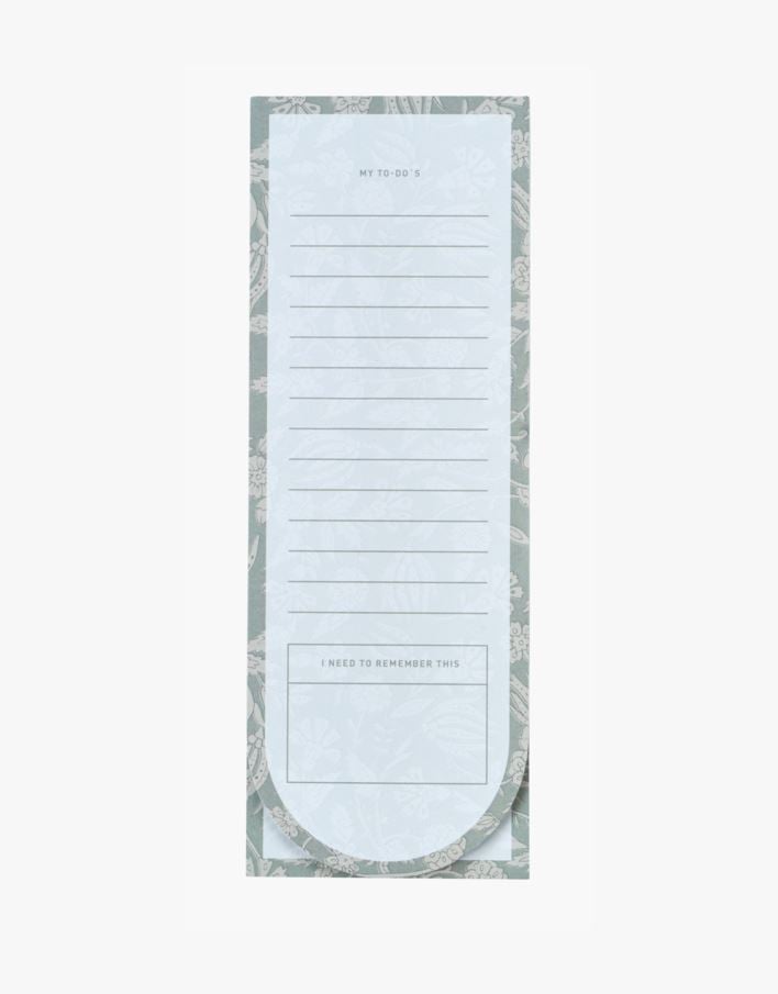 Anteckningsblock grön - 7,5x21x0,8 cm grön - 1