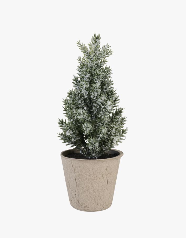 Julgran ljusgrön - 6,5x6,5x17 cm ljusgrön - 1