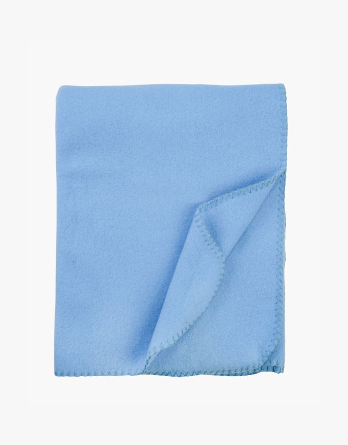 Fleecepläd himmelsblå - 130x170 cm himmelsblå - 1