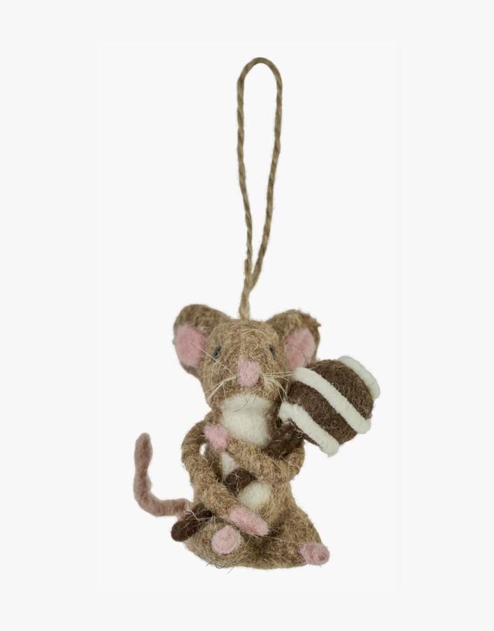 Julmus multi/brun - 9x4,5x7 cm multi/brun - 1