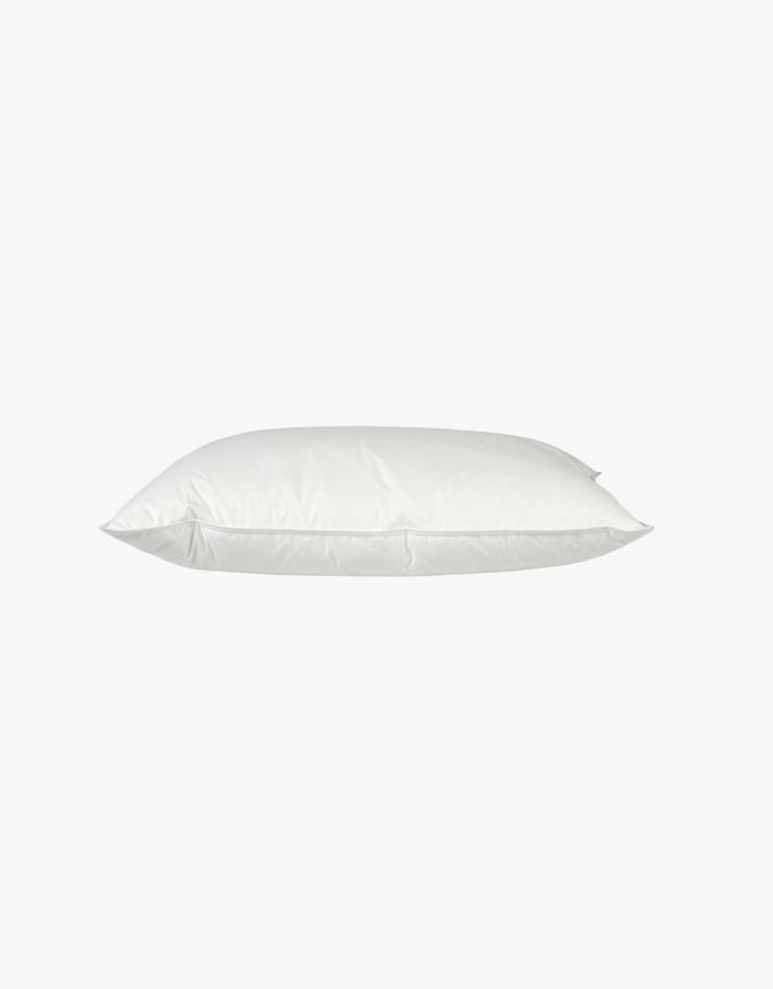 Låg dun- och fjäderkudde vit - 50x60 cm vit - 1
