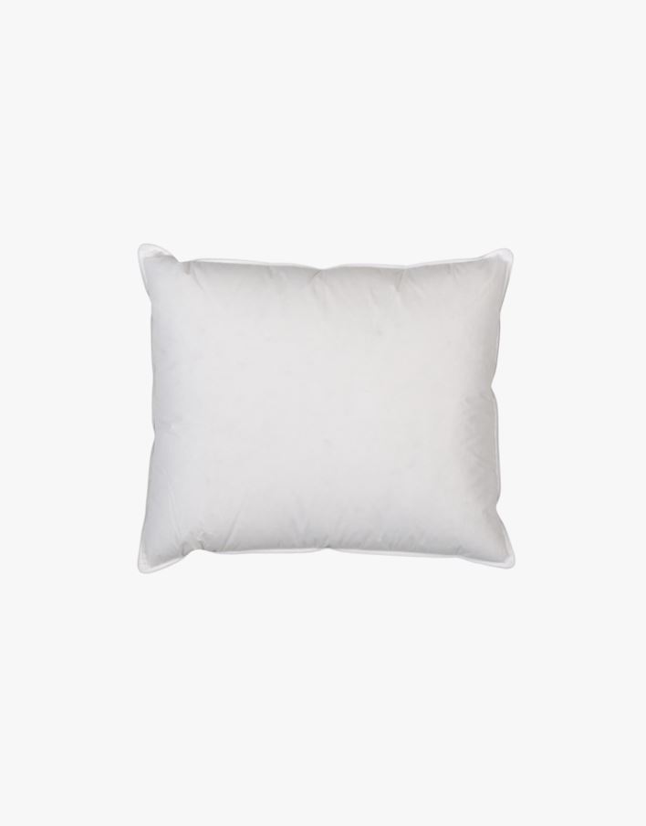 Medelhög dun och fjäderkudde vit - 50x60 cm vit - 1