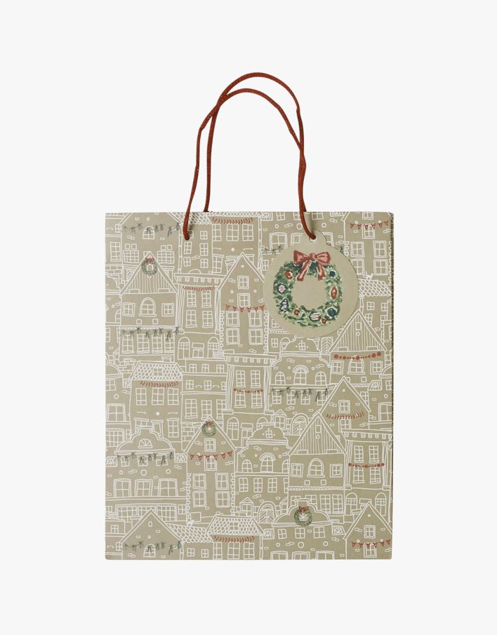 Presentpåse natur - 24x29x10 cm natur - 1