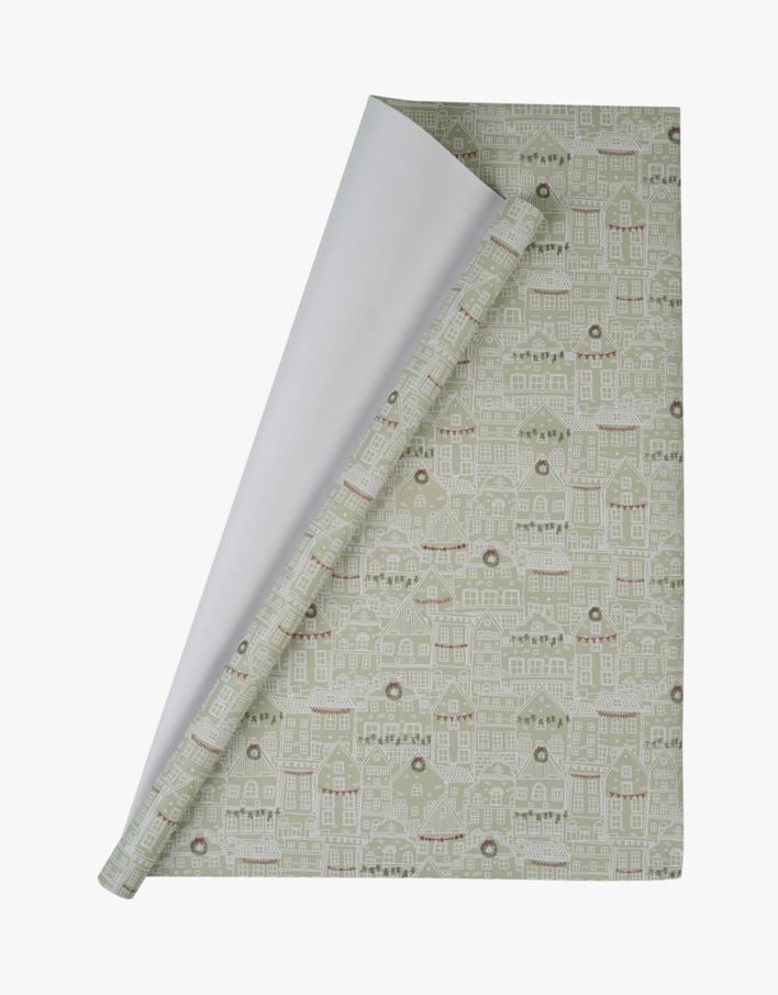 Presentpapper ljusgrön - 70cm x 3m ljusgrön - 1