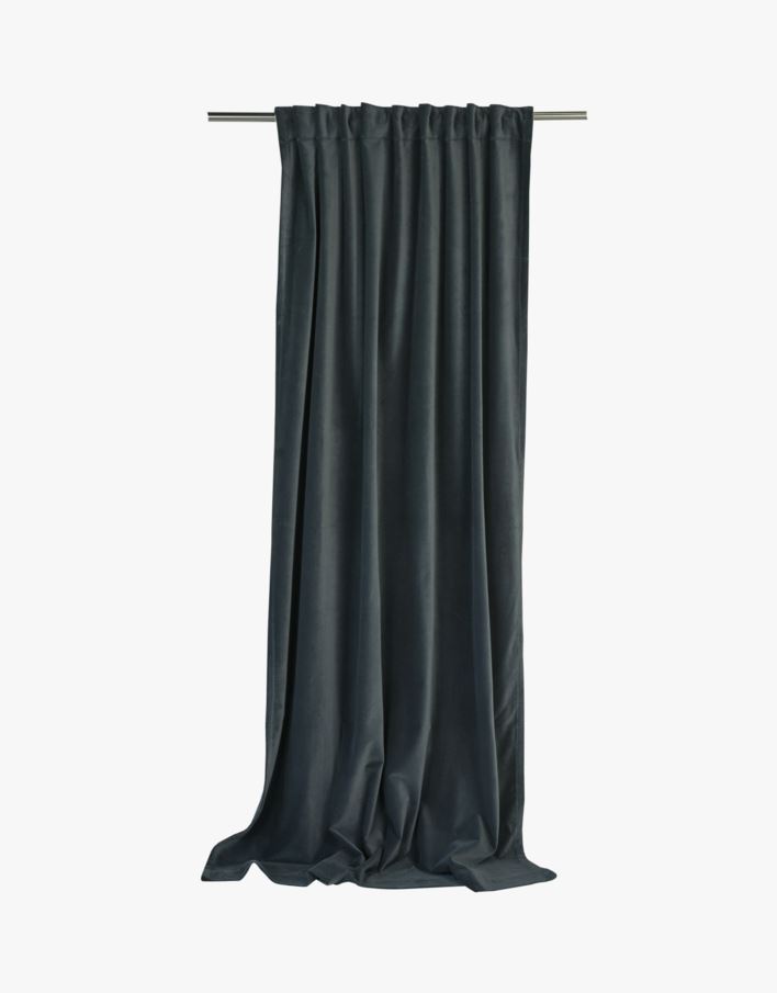 Gardin gråblå - 140x300 cm gråblå - 1