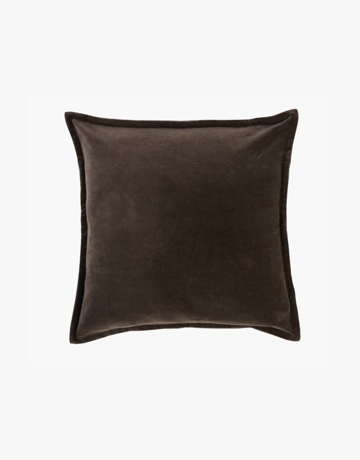 Kuddfodral mörkbrun - 50x50 cm mörkbrun - 1
