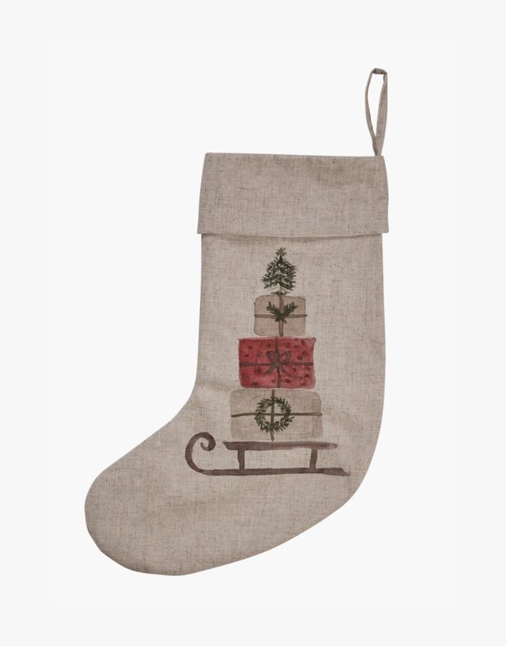 Julstrumpa multi - 35x50 cm multi - 1