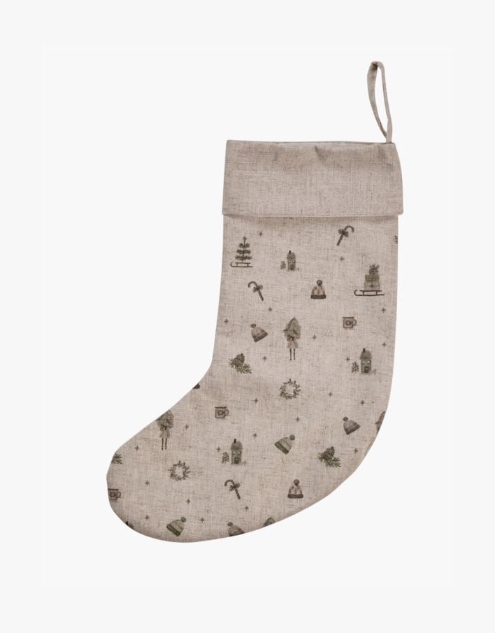 Julstrumpa multi - 35x50 cm multi - 1