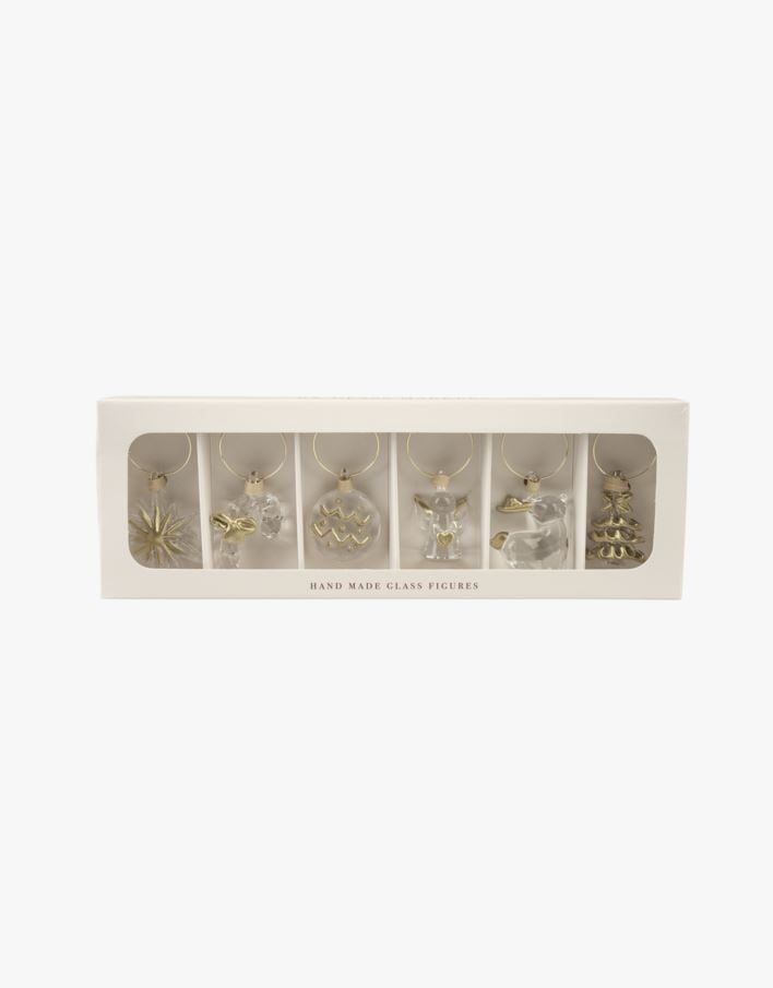 Glasmarkör guld - 2,5x5x0,2 cm guld - 1
