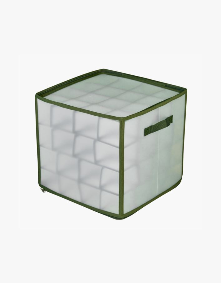 Förvaringslåda multi/grön - 36x36 cm multi/grön - 1