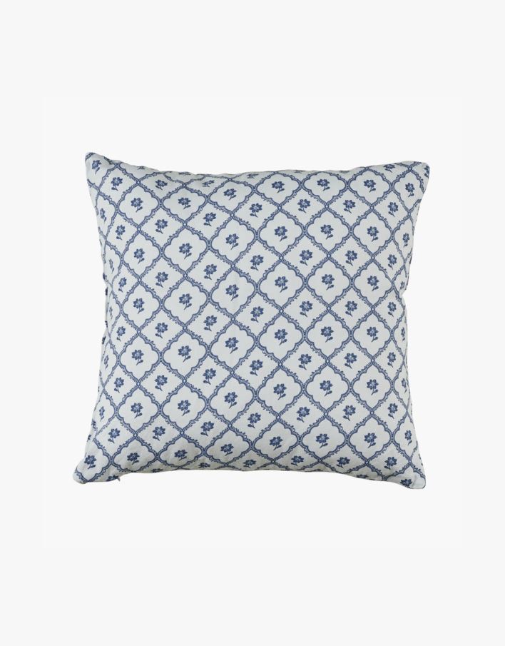 Prydnadskudde blå - 50x50 cm blå - 1