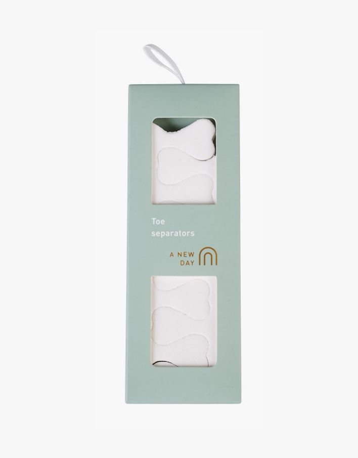 Tåavskiljare vit - 3,3x10,5x0,7 cm vit - 1