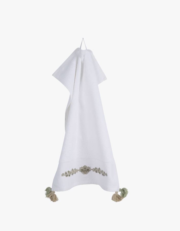 Handduk multi/grön - 40x60 cm multi/grön - 1