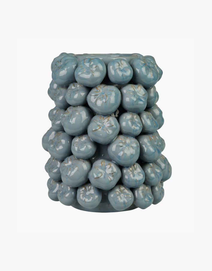 Vas gråblå - 22x22x27,5 cm gråblå - 1