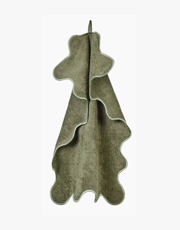 Handduk mörkgrön - 40x60 cm mörkgrön - 1