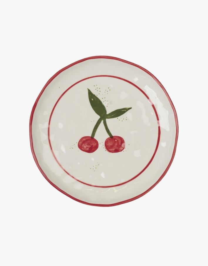 Tallrik röd - ø16,5 cm röd - 1