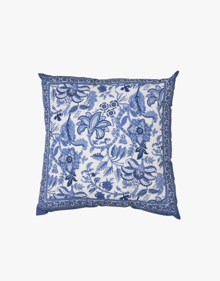 Prydnadskudde blå - 60x60 cm blå - 1