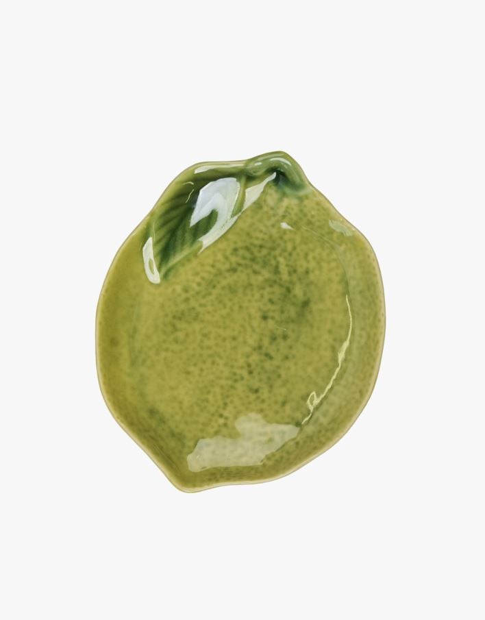 Tallrik grön - 19,8x16,2x2,5 cm grön - 1