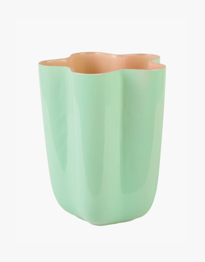 Vas mintgrön - 15x15x19,5 cm mintgrön - 1