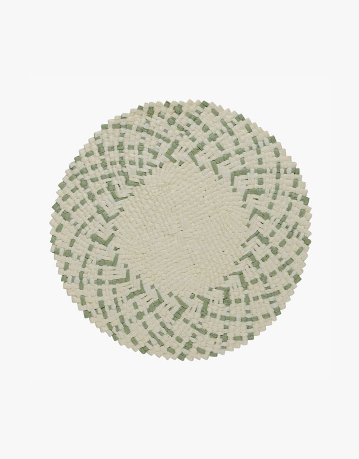 Bordstablett ljusgrön - ø38 cm ljusgrön - 1