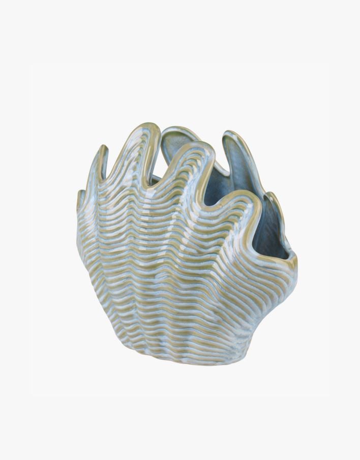 Vas multi/blå - 24,5x14x21,5 cm multi/blå - 1