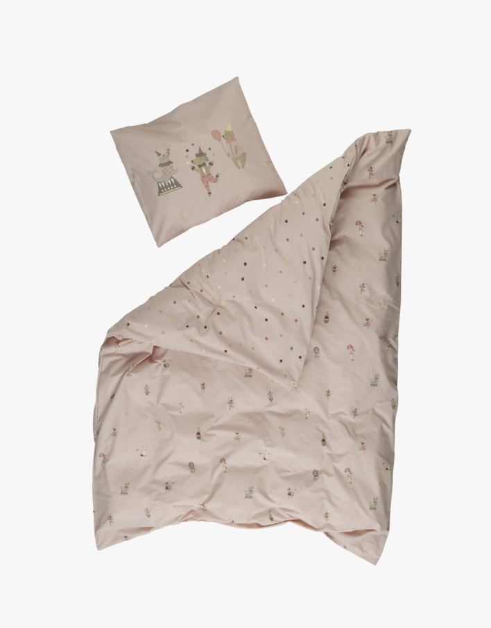 Sängkläder rosa - 100x130 38x55 cm rosa - 1