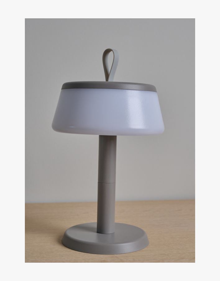 Led lampa taupe - 22,9 cm ø14,2 taupe - 1