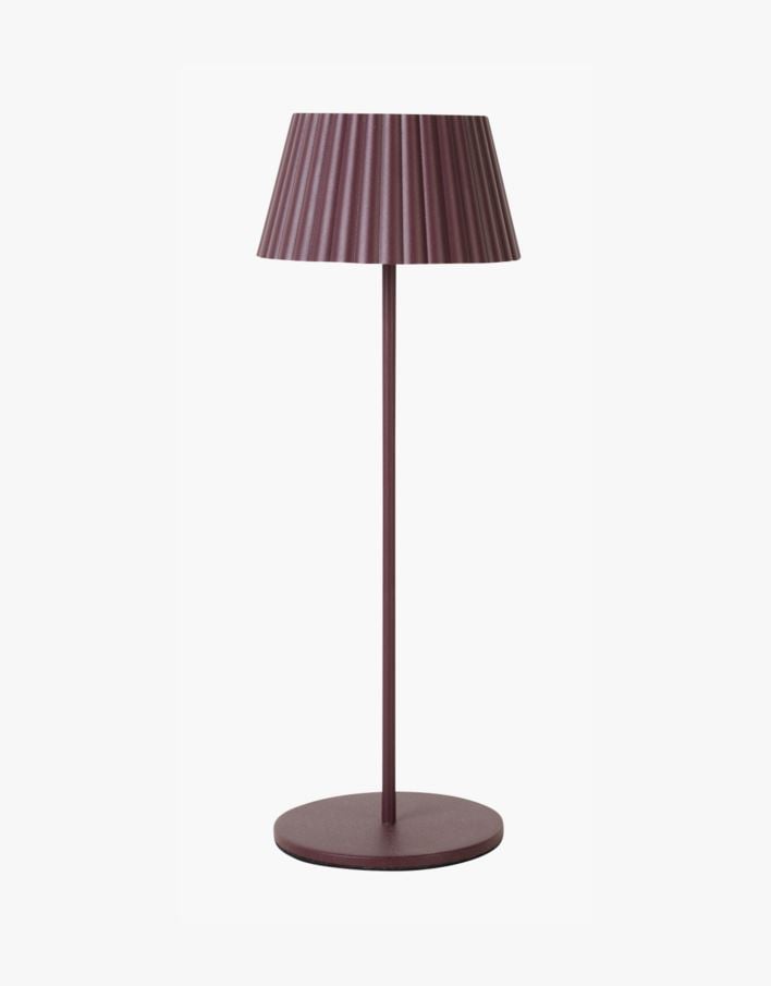 Led lampa burgundy - 37,5 cm ø13,5 burgundy - 1