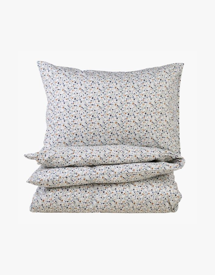 Påslakanset i bomull multi/blå - 150x210 cm multi/blå - 1