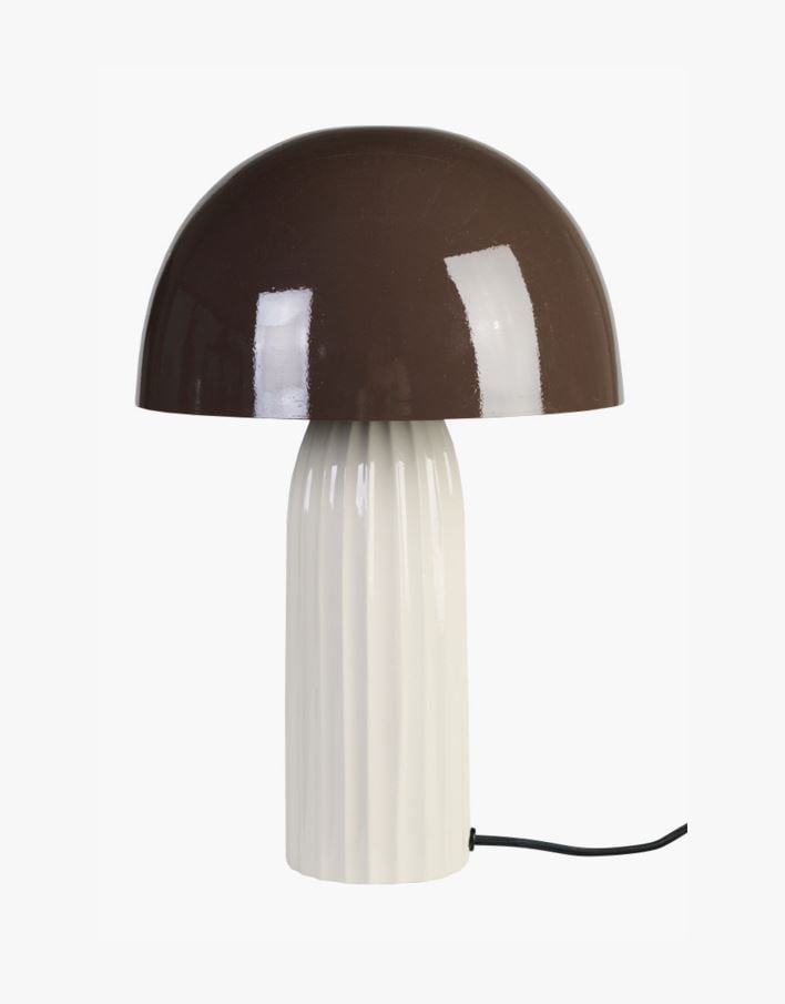 Bordslampa brun - 24x24x37 cm brun - 1