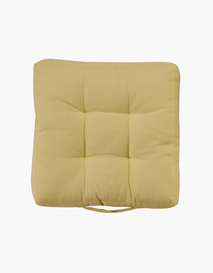 Sittkudde gul - 40x40x5 cm gul - 1