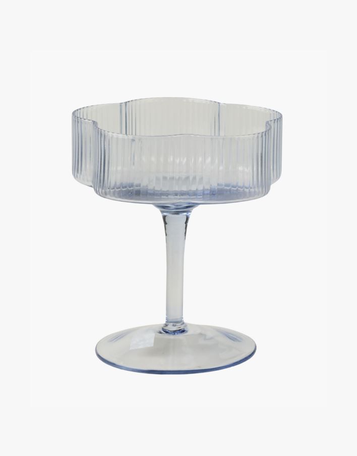 Cocktailglas blå - 170 ml blå - 1