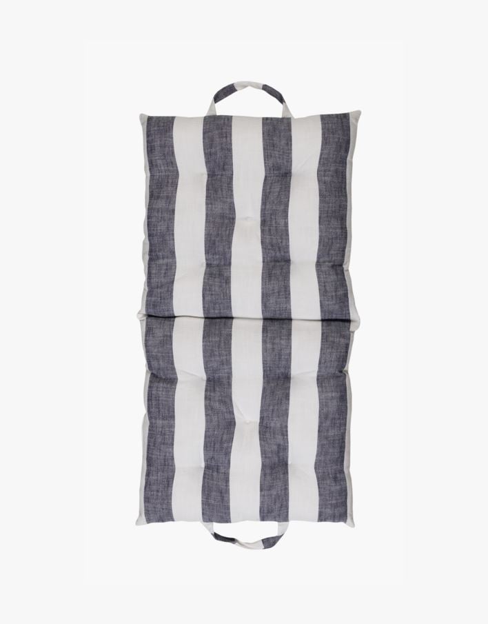 Hopfällbar sittdyna mörkblå - 50x100x7 cm mörkblå - 1