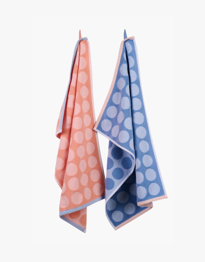 Kökshanddukar 2 pk blå - 45x70 cm blå - 1