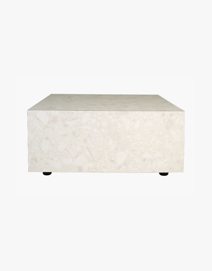 Soffbord multi/beige - 75x75x35 cm multi/beige - 1