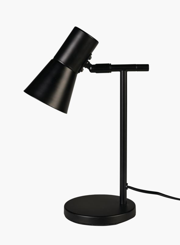 Bordslampa svart - 18,8x12x30,4 cm svart - 1