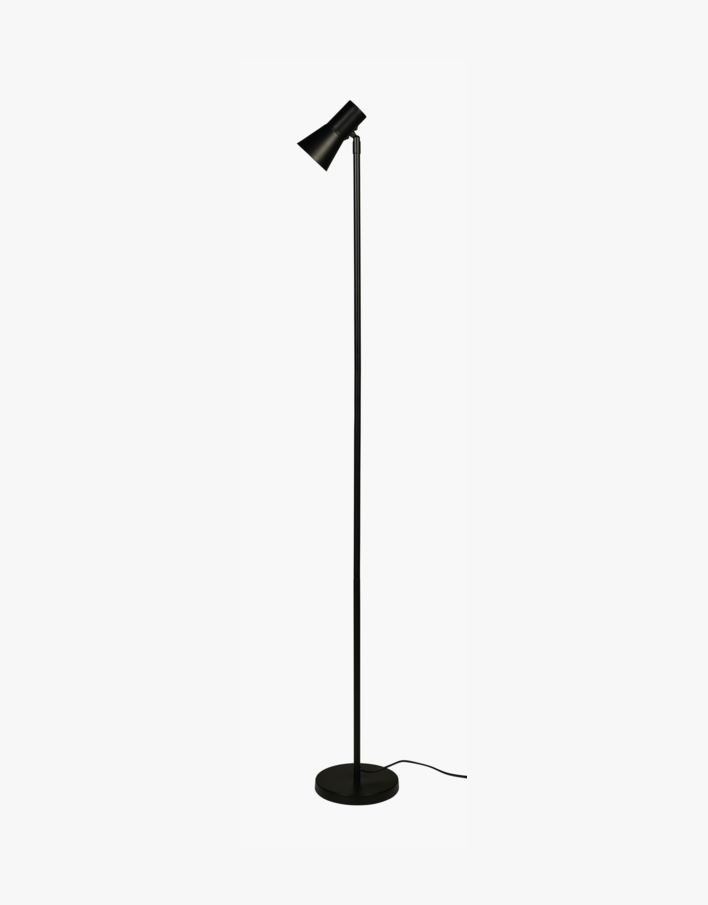 Golvlampa svart - 20x17,5x140 cm svart - 1