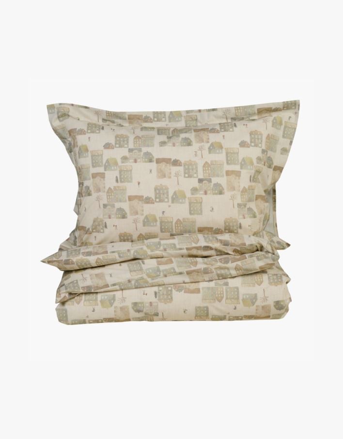 Påslakanset i percale multi - 150x210 cm multi - 1