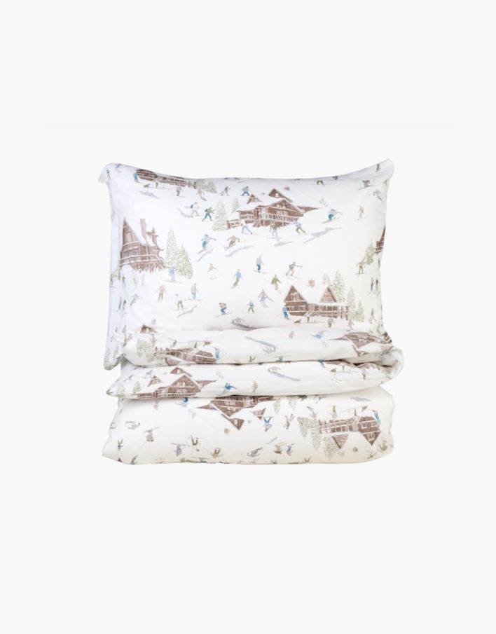 Påslakanset i flanell multi - 230x220 cm multi - 1