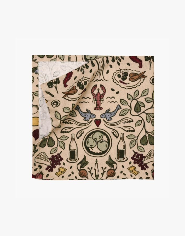 2-pack tygservetter multi - 45x45 cm multi - 1