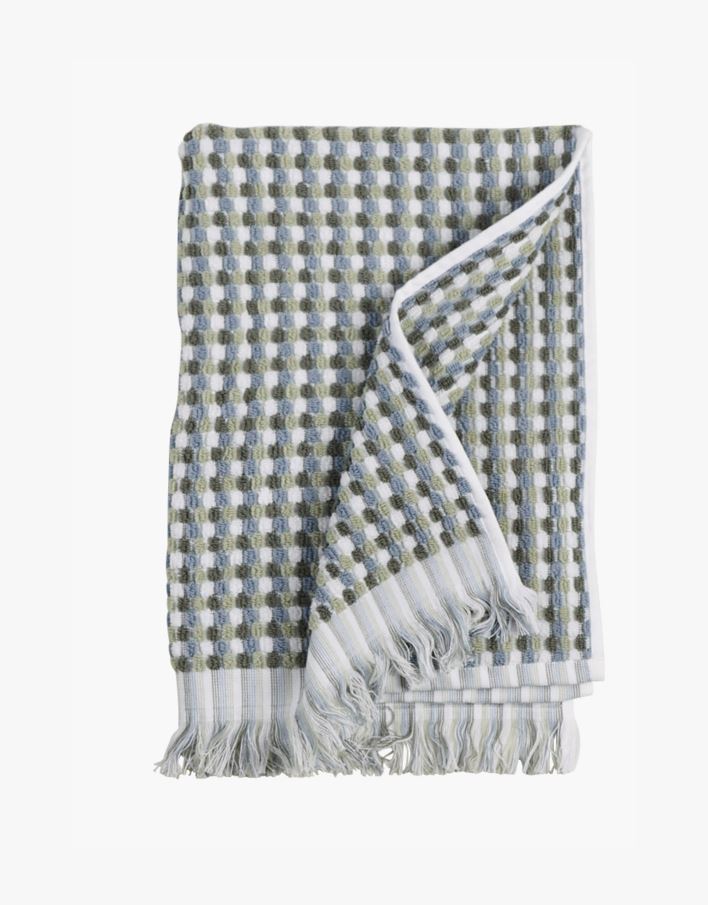 Handduk multi/grön - 50x70 cm multi/grön - 1