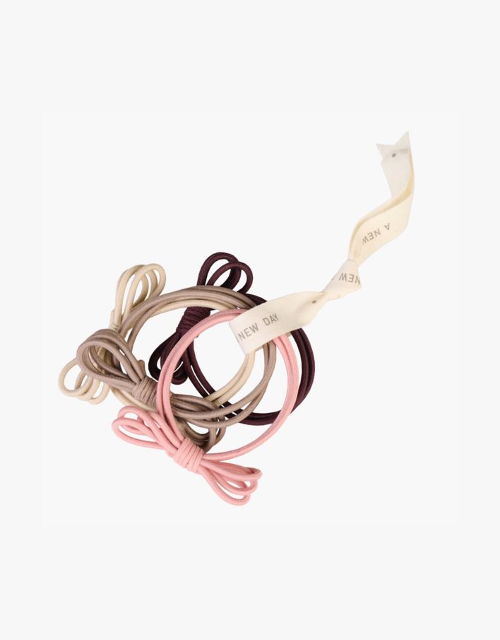 4 st. scrunchies multi/rosa - ø6cm multi/rosa - 1