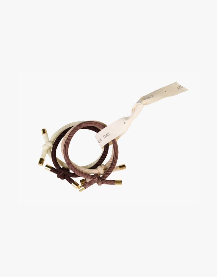 4 st. scrunchies multi/beige - ø6cm multi/beige - 1