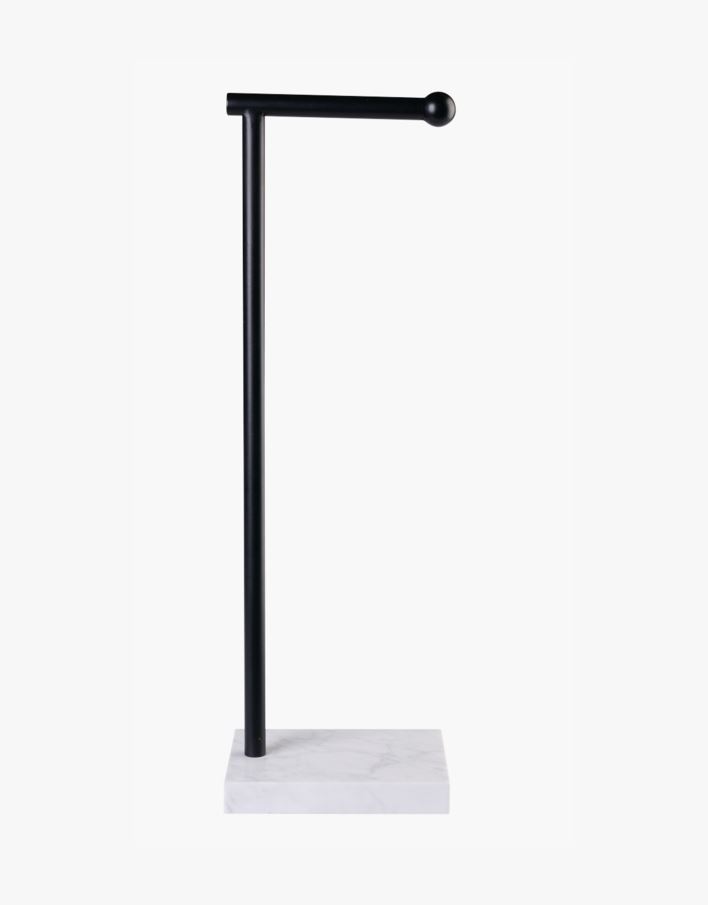 Toalettrullehållare multi/svart - 12x16,5x52,5 cm multi/svart - 1