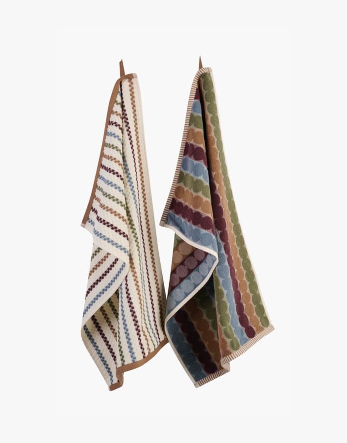 Kökshanddukar 2 pk beige - 45x70 cm beige - 1