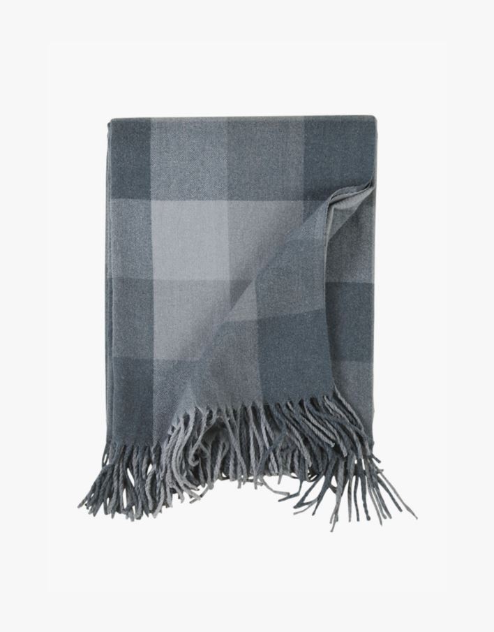 Pläd blå - 130x170 cm blå - 1