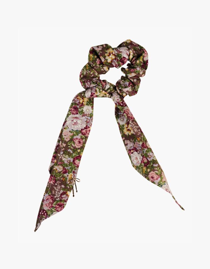 Hårsnodd brun - ø6,5 cm brun - 1