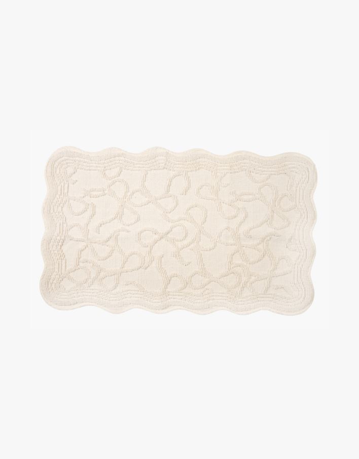 Badrumsmatta offwhite - 55x88 cm offwhite - 1