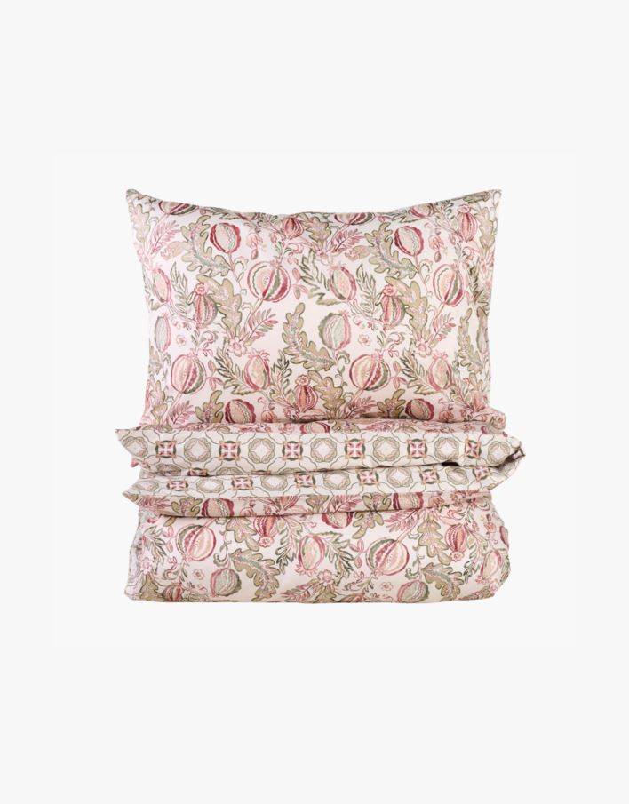 Påslakanset multi/grön - 150x210 cm multi/grön - 1